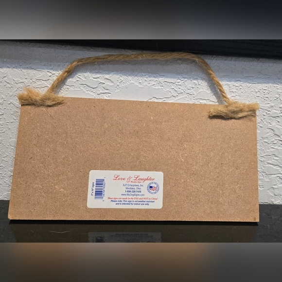 *3/$20 Dog Collie "Love is being owned by..." Hanging Sign Gift - Picture 2 of 2